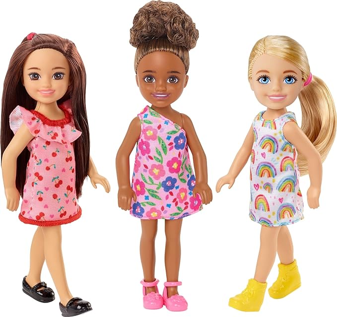 Barbie Chelsea Dolls 3 Pack