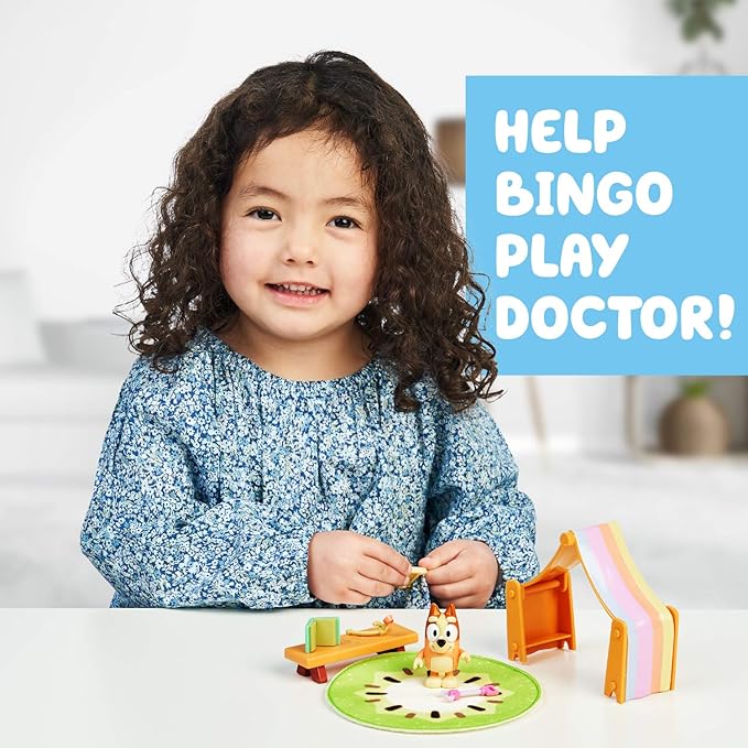 Bluey Bingo at the Playroom Mini Playset with Bingo Figure