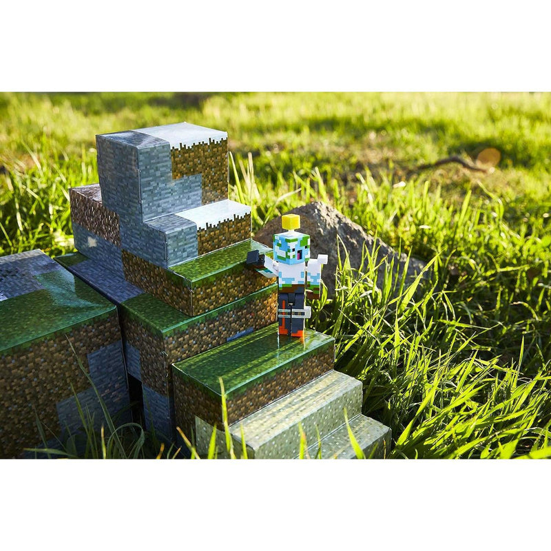 Minecraft Survival Minecraft Overworld Playset Mattel Minecraft