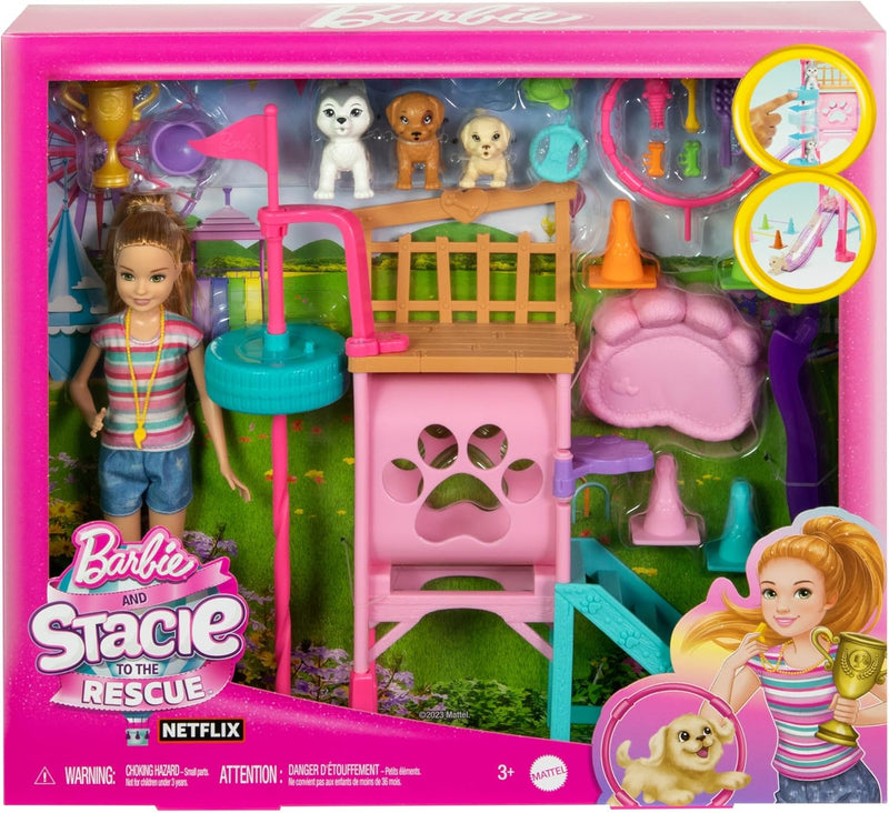 Barbie & Stacie To The Rescue Puppy Playset