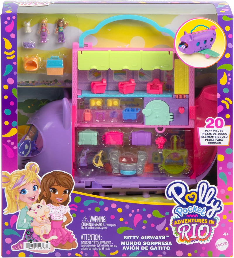 Polly Pocket Kitty Airways Playset