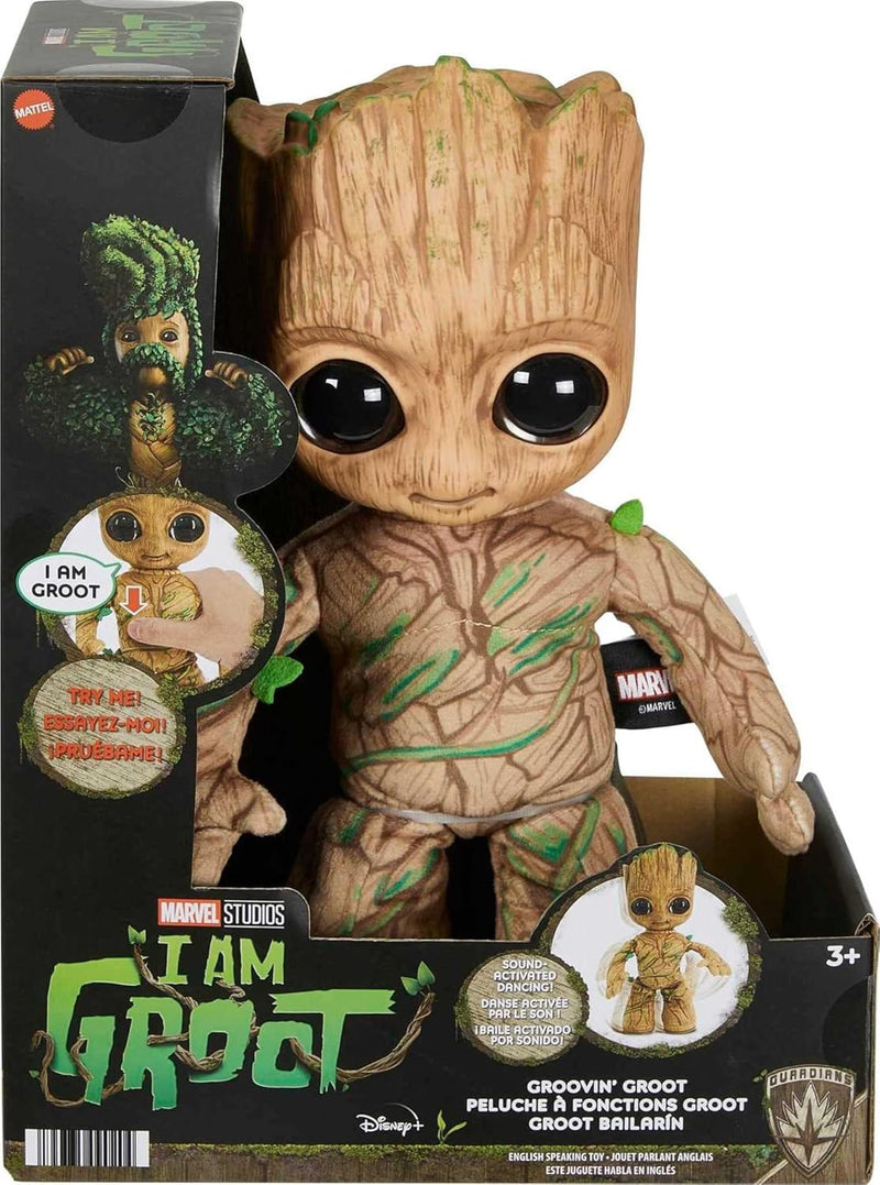 Marvel Groovin' Groot Dancing & Talking Feature Plush