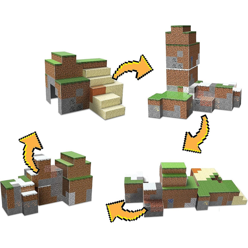 Minecraft Papercraft Overworld Minecraft Pack Build Set