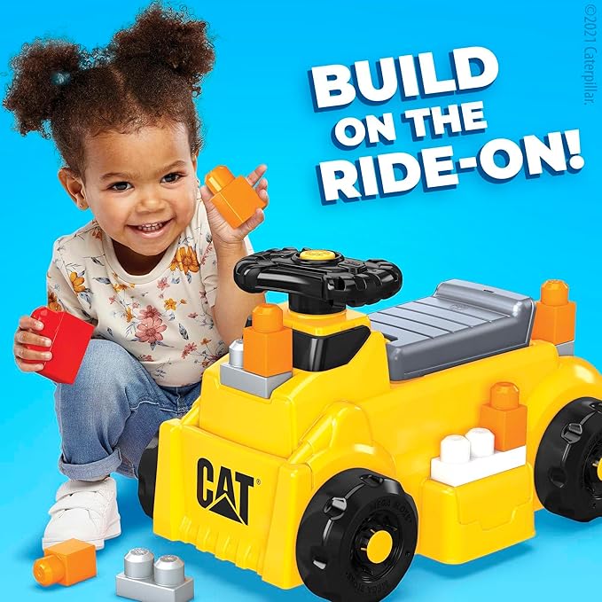 MegaBloks CAT Build n Play Ride-On Truck