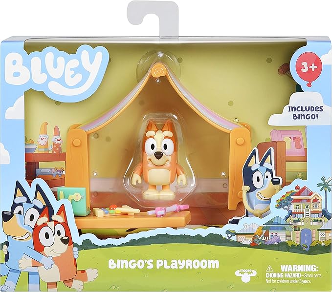 Bluey Bingo at the Playroom Mini Playset with Bingo Figure