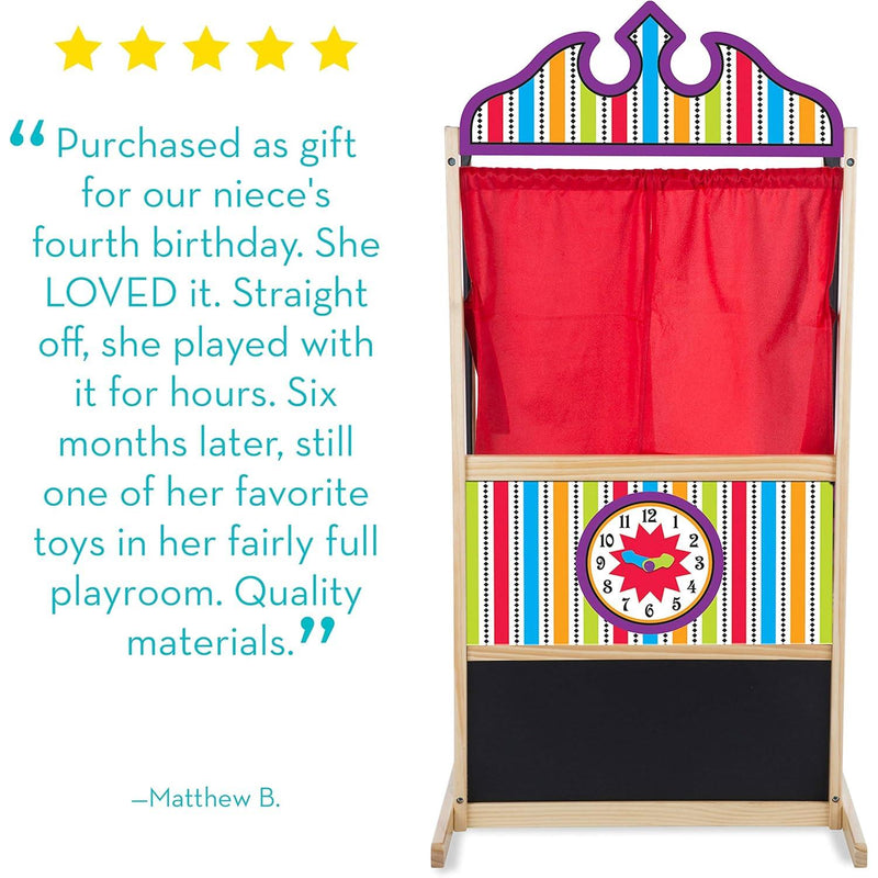 Melissa & Doug Deluxe Puppet Theatre