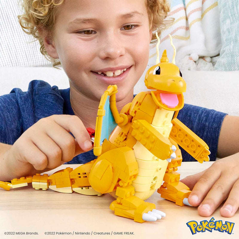 Mega Pokémon Dragonite 387 Piece Construction Playset