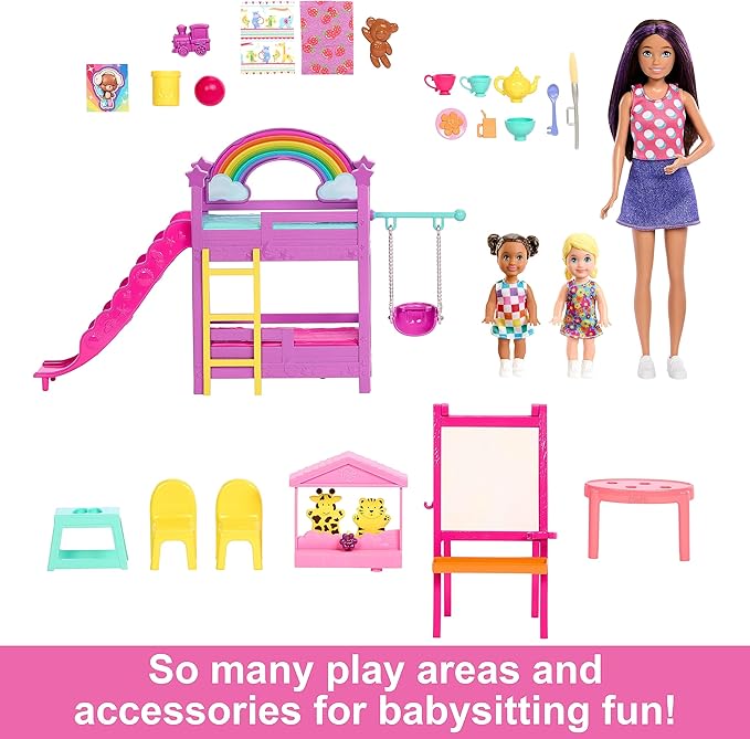 Barbie Babysitter Ultimate Daycare Playset