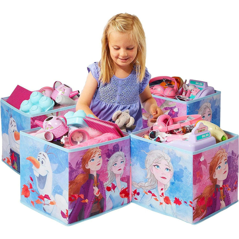 Hello Home Disney Frozen Kids Cube Toy Storage Boxes