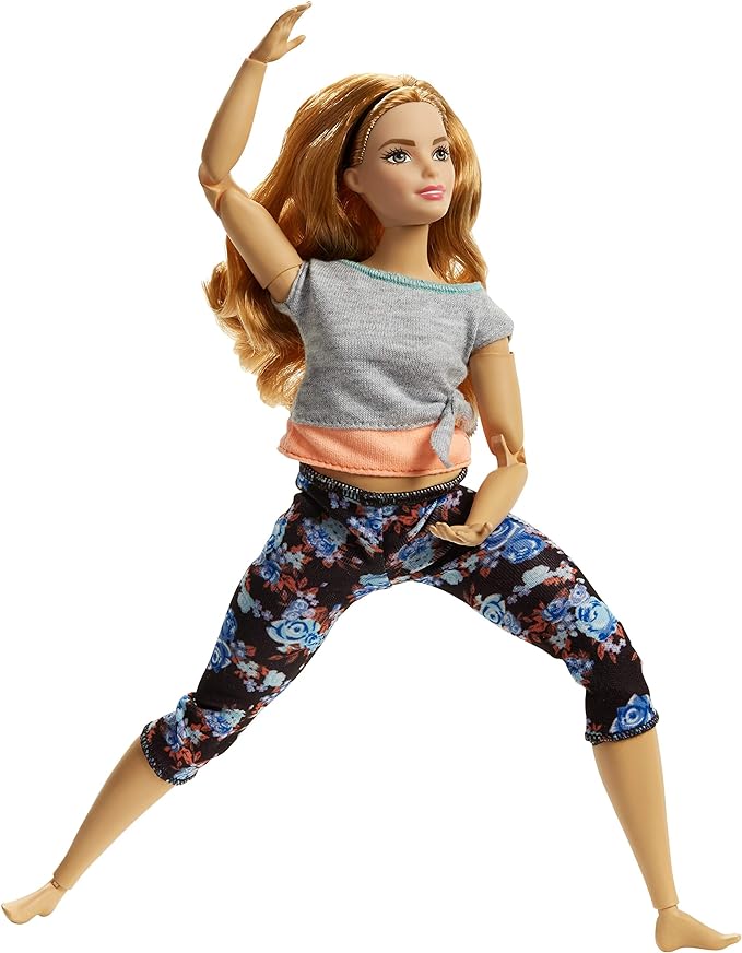 Barbie Made to Move Doll - Grey Shirt