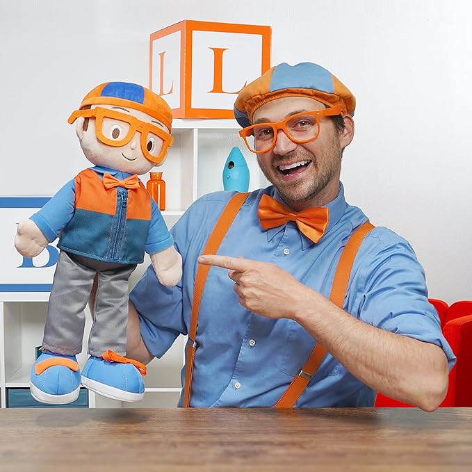 Blippi Feature Plush Get Ready & Play