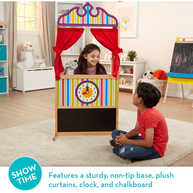 Melissa & Doug Deluxe Puppet Theatre