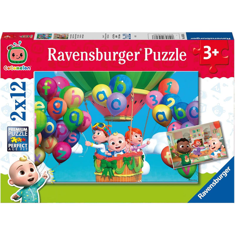 Ravensburger Cocomelon Puzzle 2x 12pc