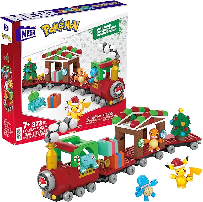Mega Bloks Pokemon Holiday Train