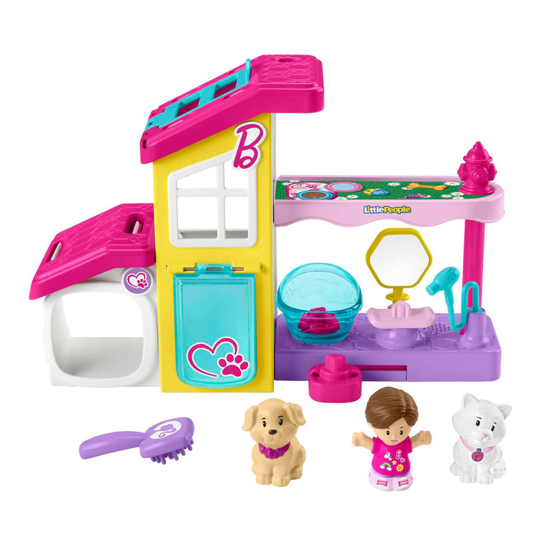 Fisher-Price Little People Barbie Toddler Playset Play and Care Pet Spa