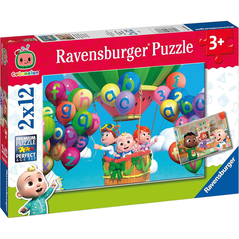 Ravensburger Cocomelon Puzzle 2x 12pc