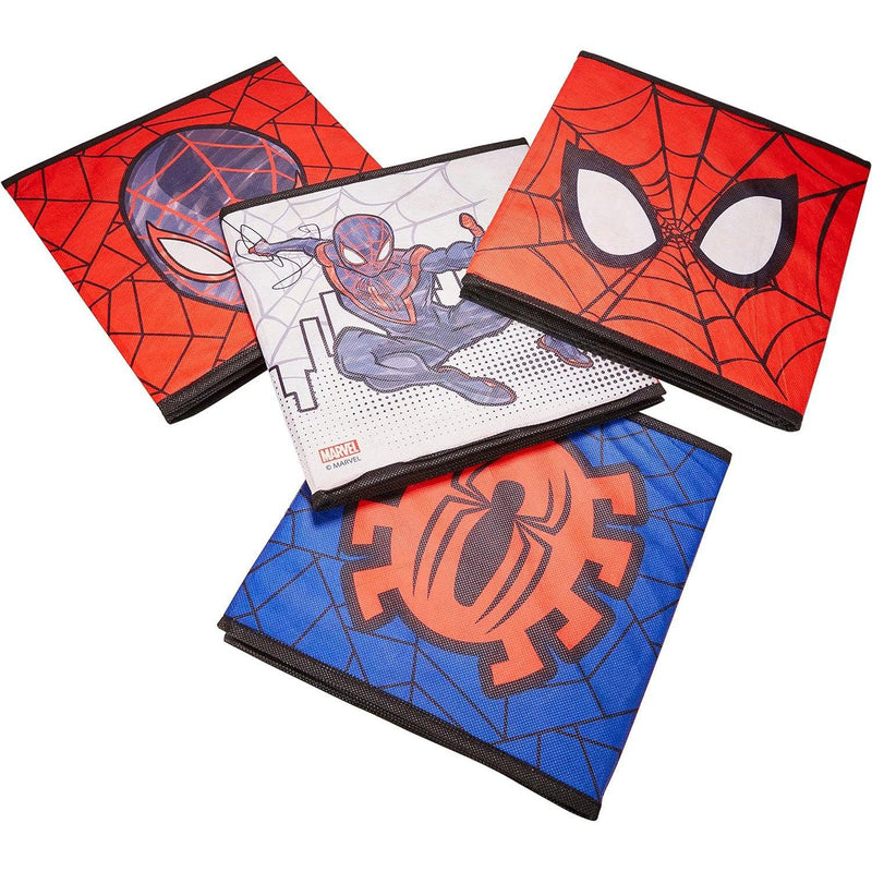 Hello Home Spiderman Kids Cube Toy Storage Boxes