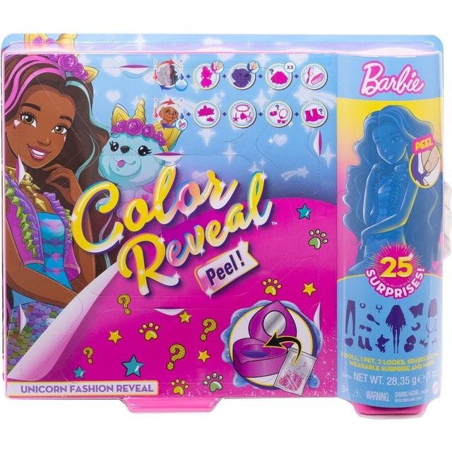 Barbie Colour Reveal Peel : Unicorn Fashion Reveal