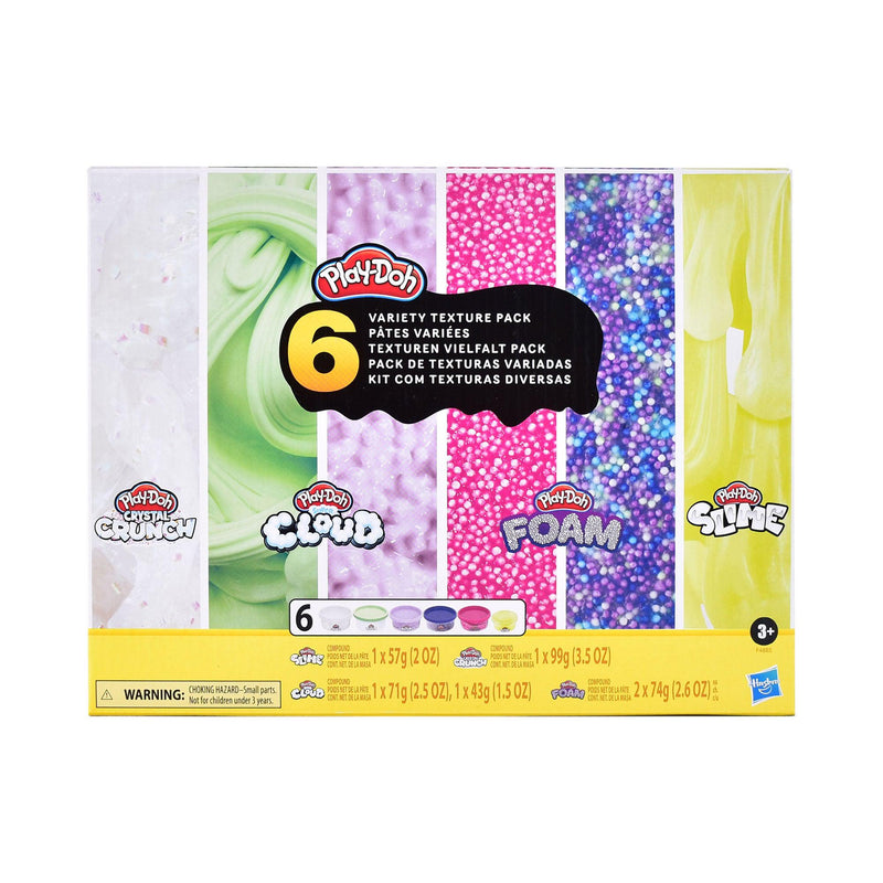 Play Doh Variety Texture 6 Pack