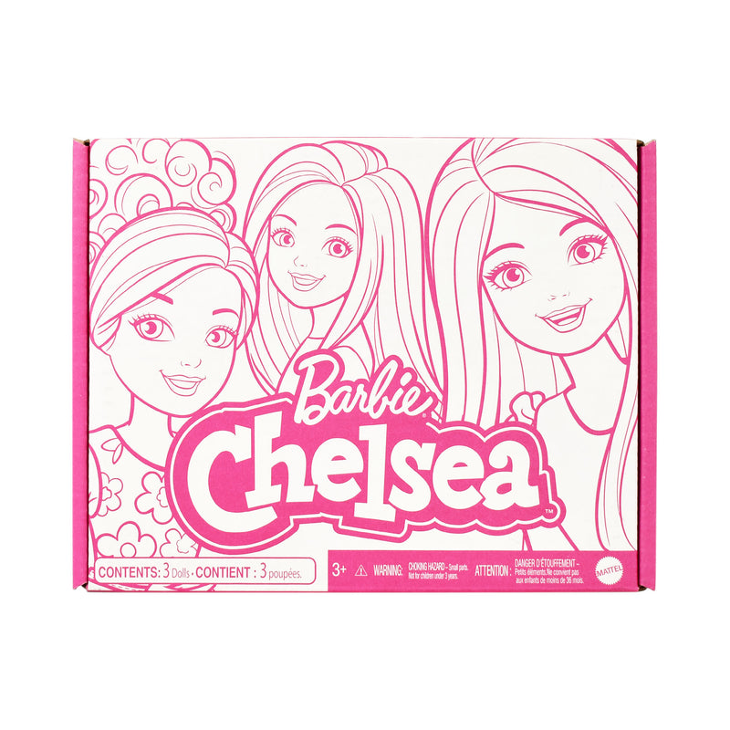 Barbie Chelsea Dolls 3 Pack