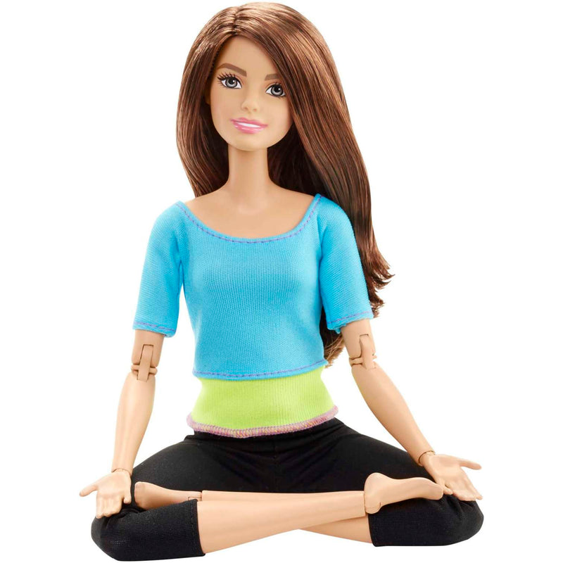 Barbie Made to Move Gymnastics Doll Blue Top