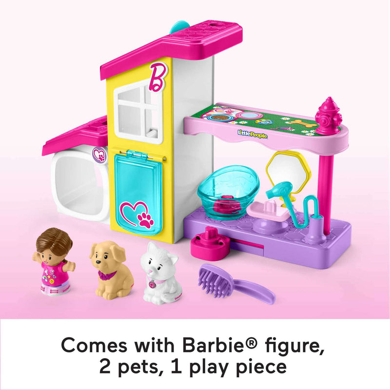 Fisher-Price Little People Barbie Toddler Playset Play and Care Pet Spa
