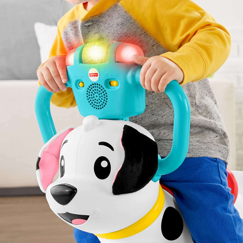 Fisher Price Bounce & Spin Puppy Ride On Toy