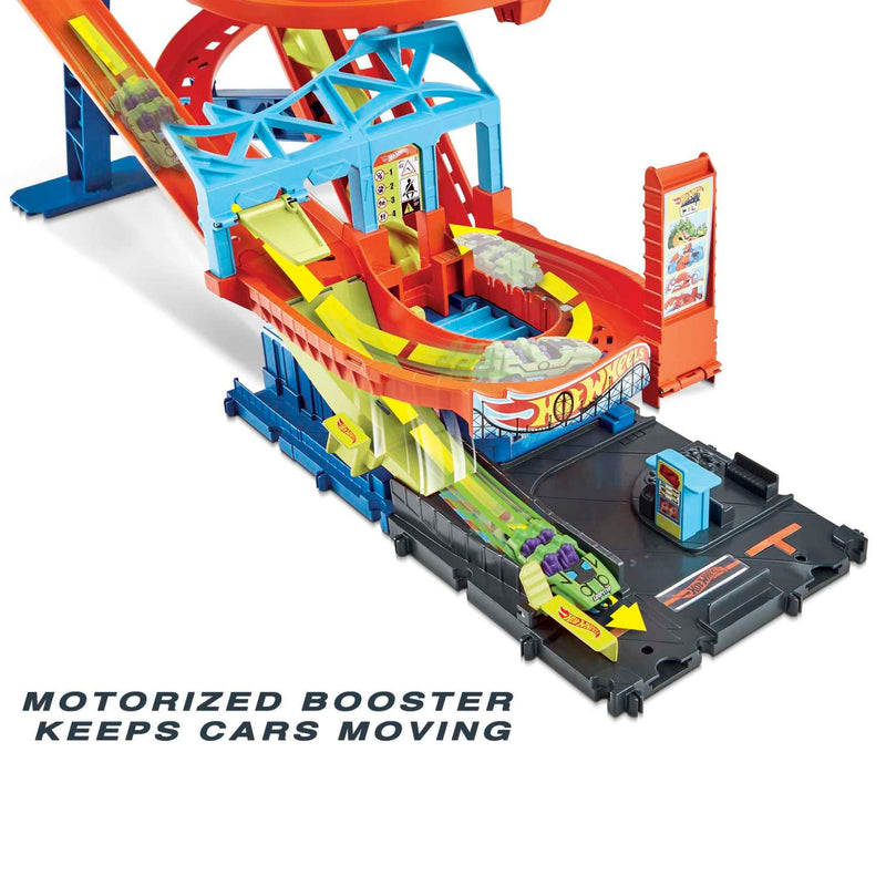 Hot Wheels City Roller Coaster Rally