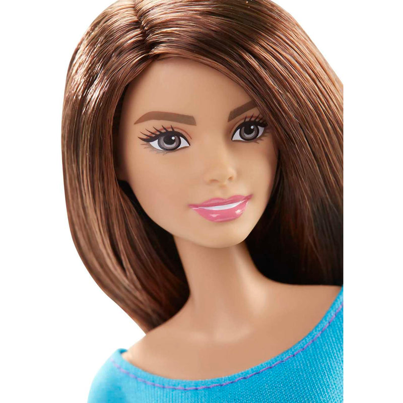 Barbie Made to Move Gymnastics Doll Blue Top