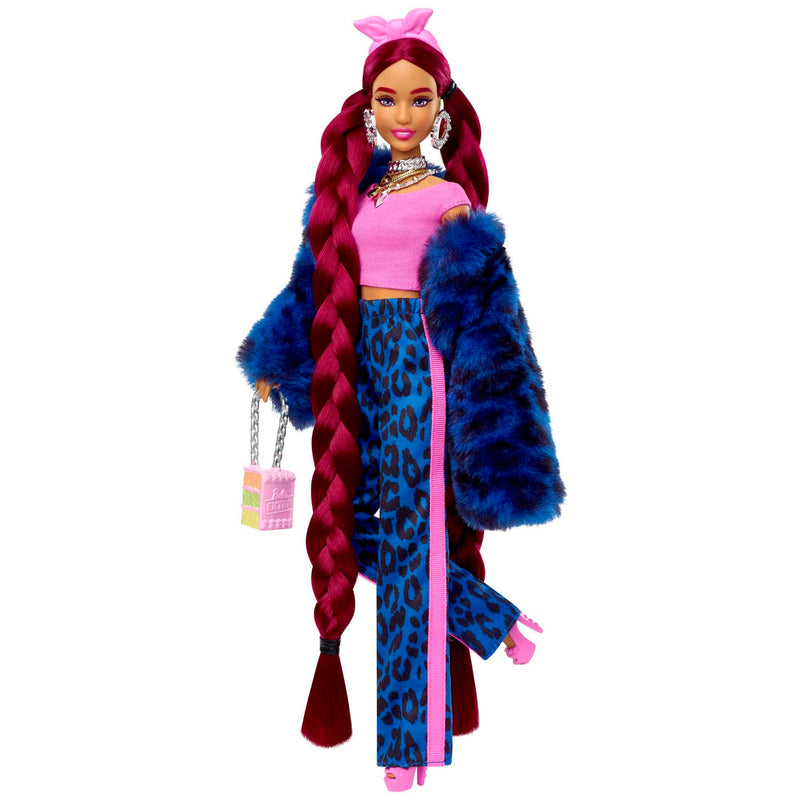 Barbie Extra Doll - Dark Blue Coat