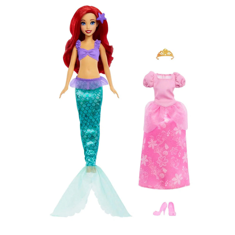 Disney Little Mermaid Transforming Mermaid to Princess Ariel
