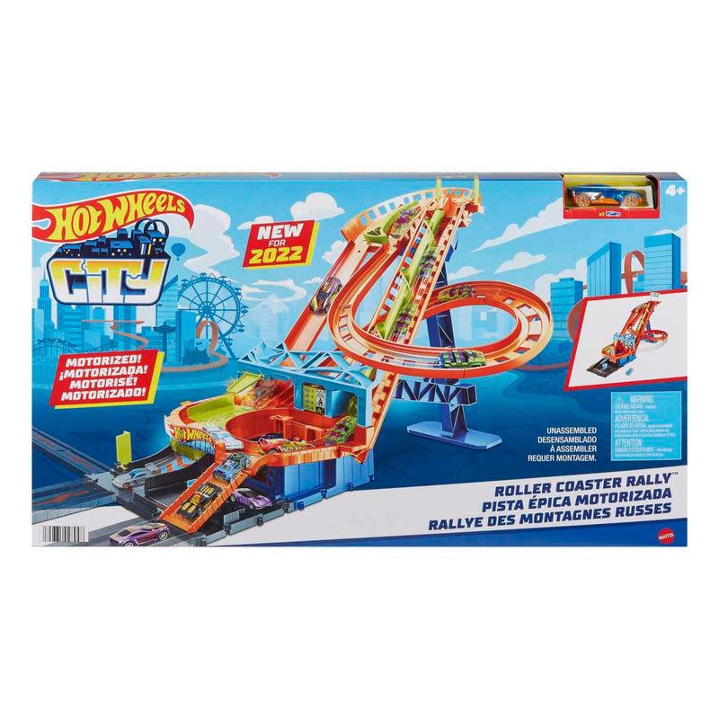 Hot Wheels City Roller Coaster Rally