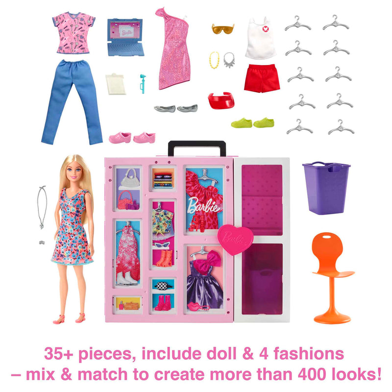 Barbie Dream Closet Doll & Playset