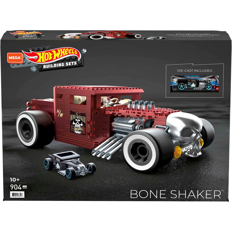 Mega Hot Wheels Bone Shaker Construction Set, Building Toys for