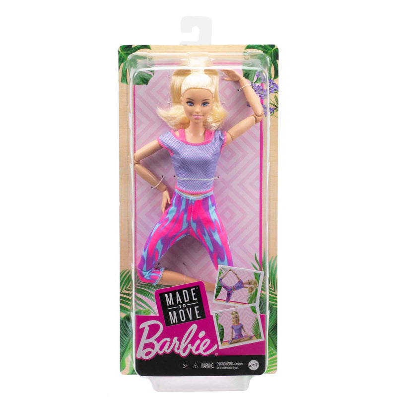 Barbie Made to Move Doll - Lilac Shirt