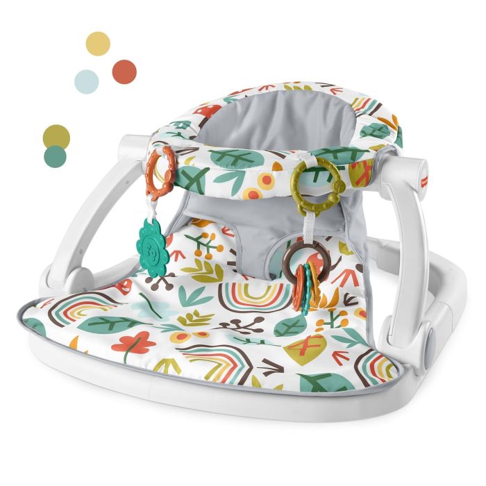 Fisher Price Sit Me Up Whimsical Forest Portable Seat