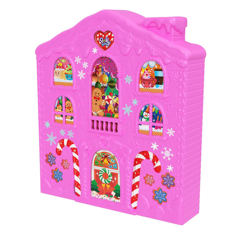 Polly Pocket Pink Gingerbread House Advent Calendar