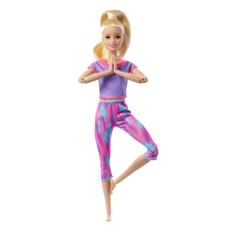 Barbie Made to Move Doll - Lilac Shirt