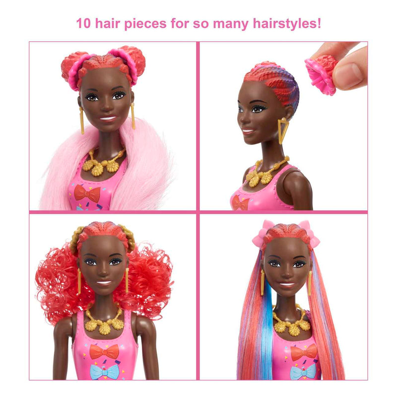 Barbie Colour Reveal Glitter! Hair Swaps Doll