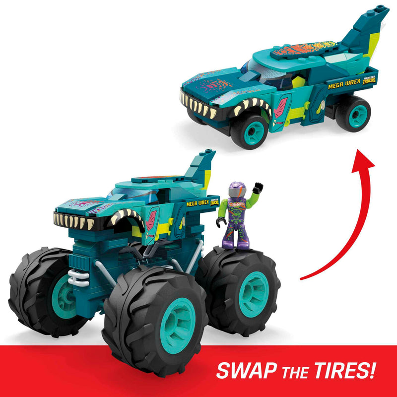 Mega Construx Hot Wheels Mega Wrex Monster Truck