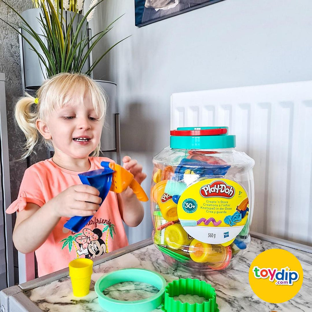 Doh Store Play Doh Crea Y Guarda Play-Doh Create And Store Play