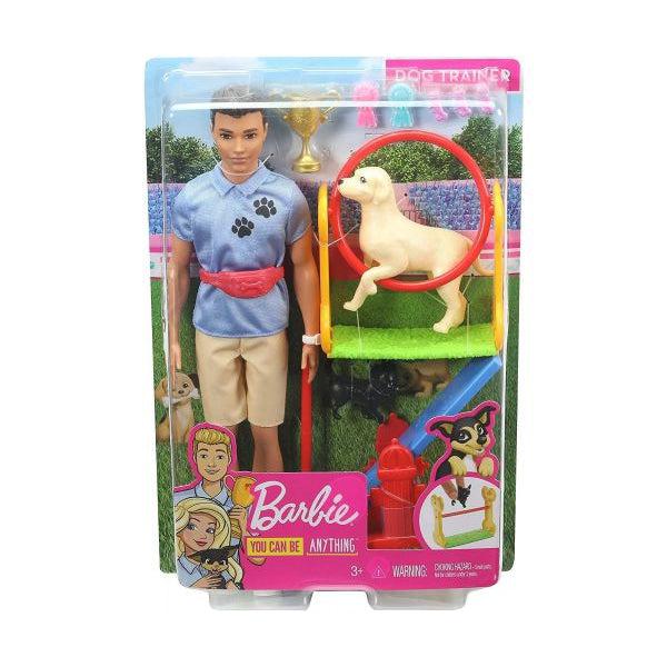 Barbie Wildlife Dog Trainer Ken Career Doll & Playset