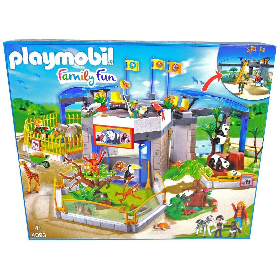 Zoo Playset Playmobil City Zoo PLAYMOBIL ZOO CITY LIFE LIONS