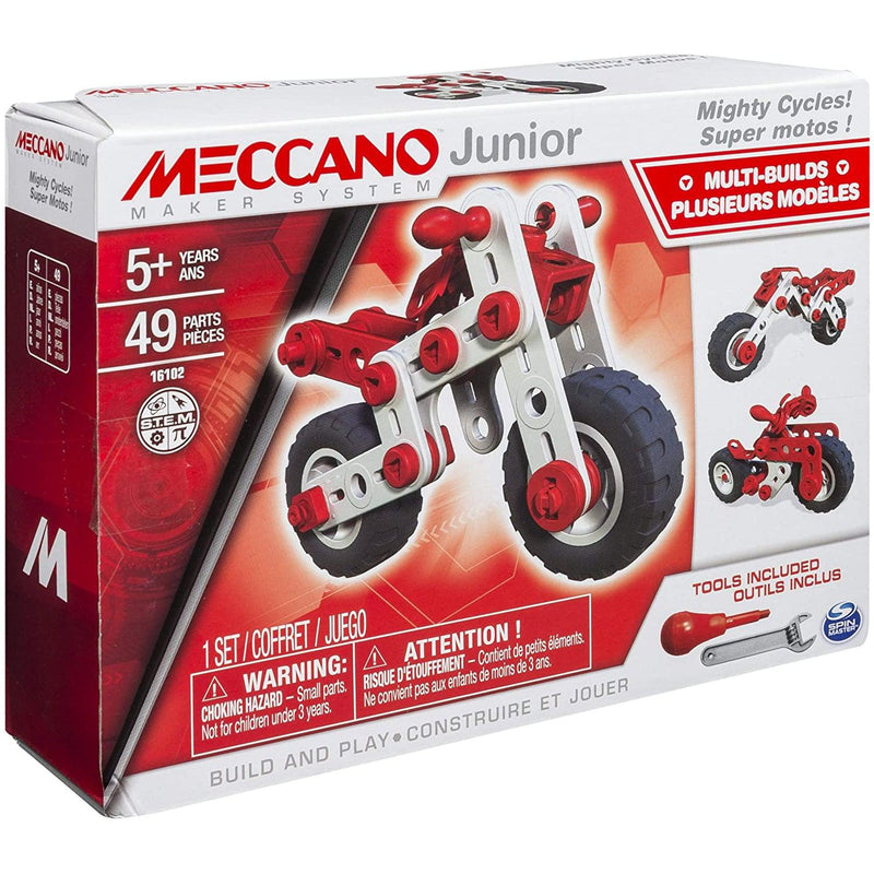 Meccano Junior Mighty Motorcycle Set