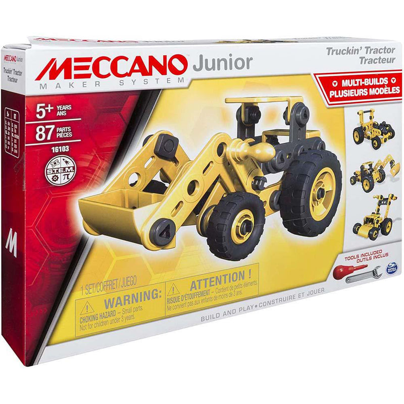 Meccano Junior Truckin Tractor Multi Build Set