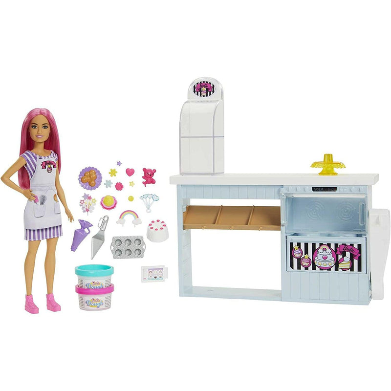 Barbie Bakery Playset with Kitchen & Accessories