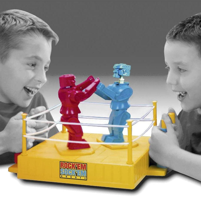Mattel Games Rock 'Em Sock Em Robots: You Control The Battle Of The Robots  In A Boxing Ring!