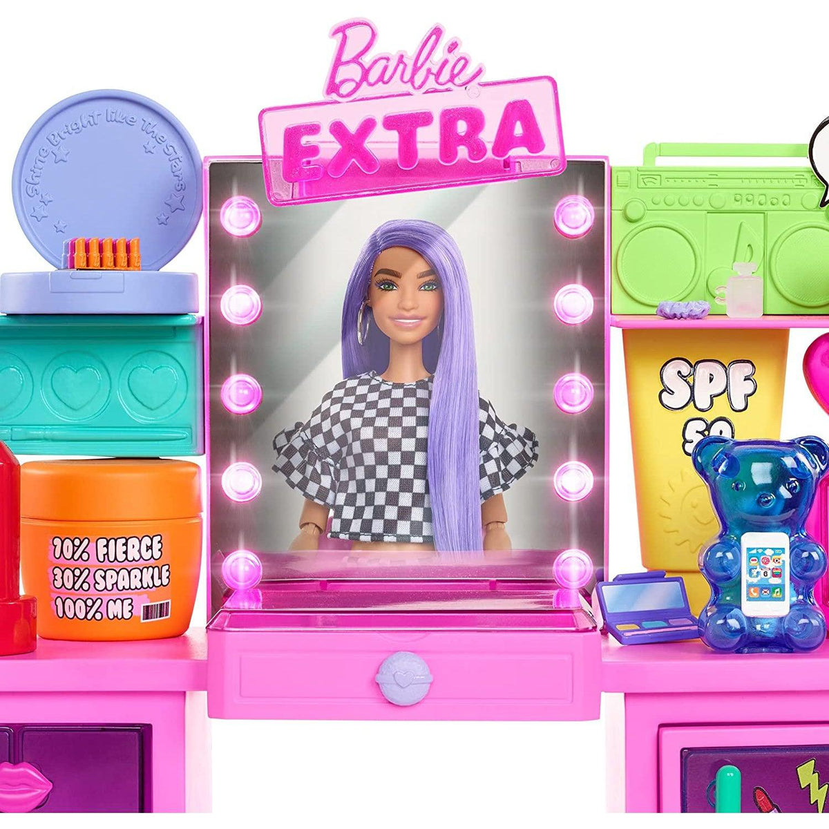 Barbie Extra Doll Vanity Playset Barbie Collector Dolls ToyDip