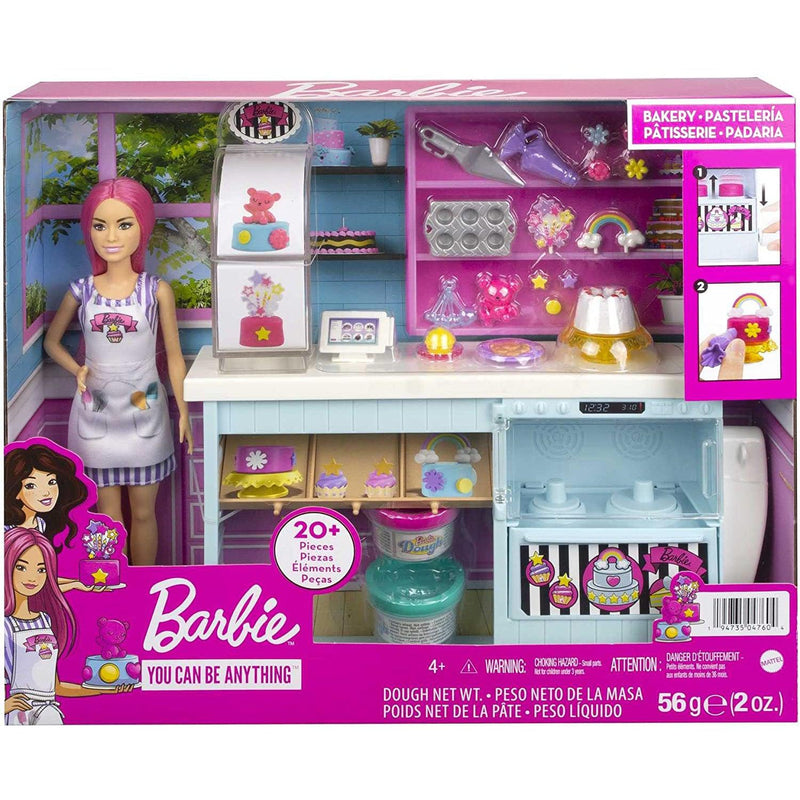 Barbie Bakery Playset with Kitchen & Accessories