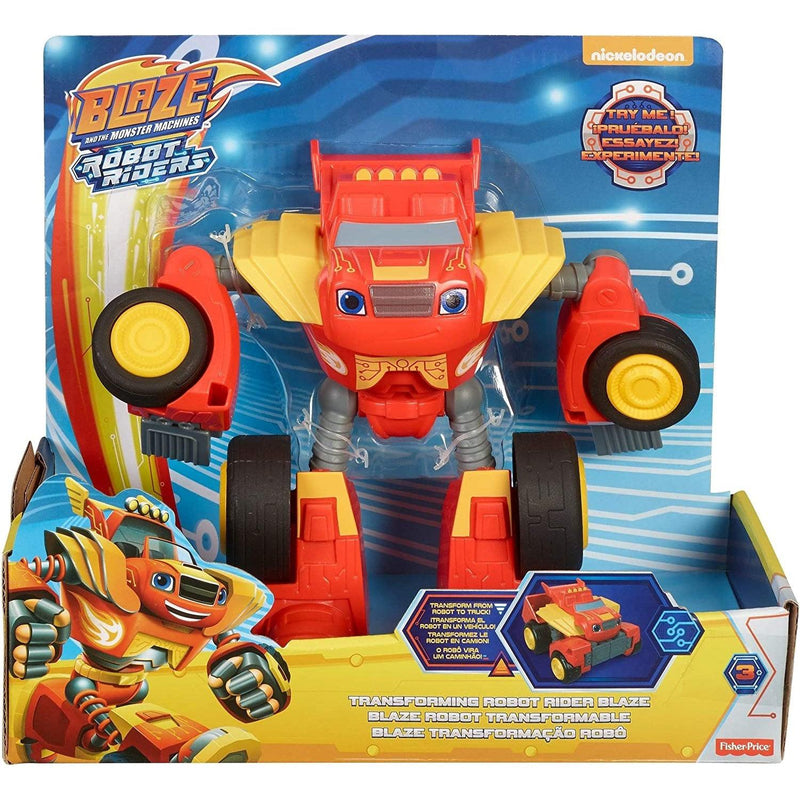Blaze and the Monster Machines Transforming Robot Rider - Blaze